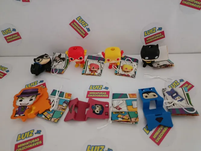 Kinder Ovo DC Funko - 7 Unidades 