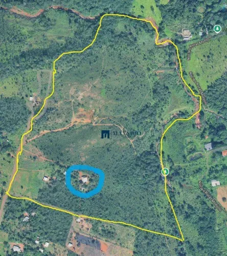TERRENO COM CACHOEIRA À VENDA - Nucleo Rural Monjolo - Recanto das Emas
