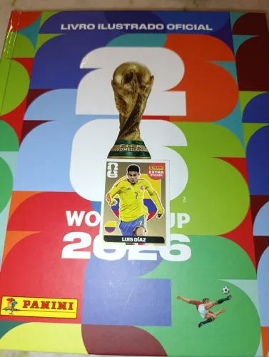 Panini extra sticker Luis Dias ouro