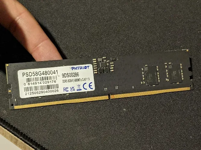 Memória RAM Patriot 8GB DDR5 4800MHz Signature   