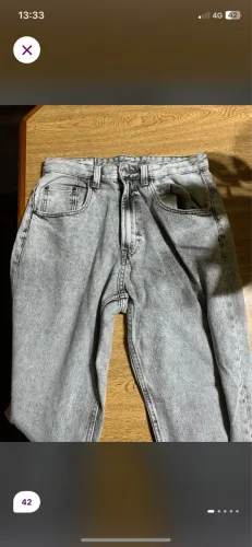 Calça baggy zara