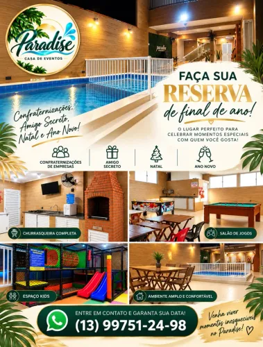 Casa de festa fim de ano