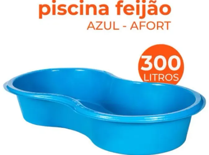 Piscina feijão 300L