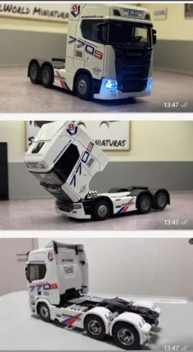 Miniatura de Caminhão metal