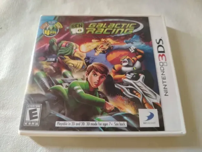 Ben 10 Galactic Racing - Jogo Para Nintendo 3DS Mídia Física
