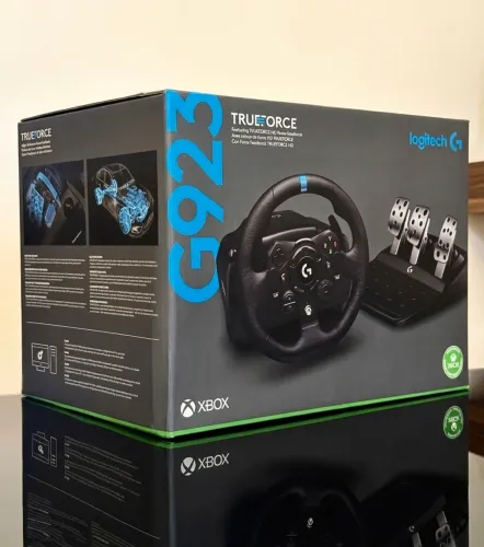 Volante Logitech G923 Xbox e PC - Lacrado