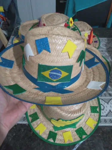 Chapéu infantil junino