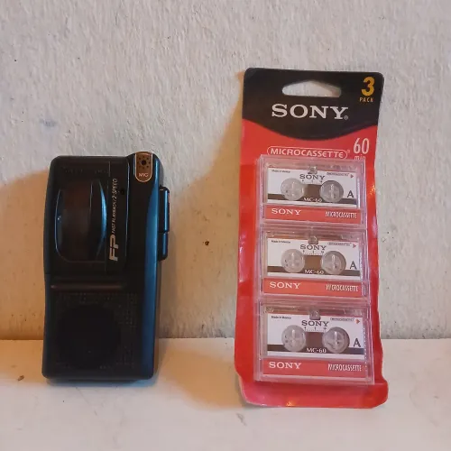 Mini Gravador K7 Funcionando. 
