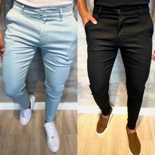 Calça Sport Fino Masculina Acetinada