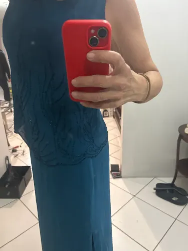 Saia e blusa de festa