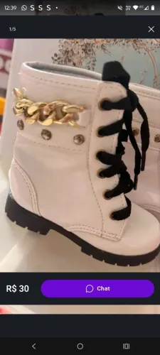 Bota infantil