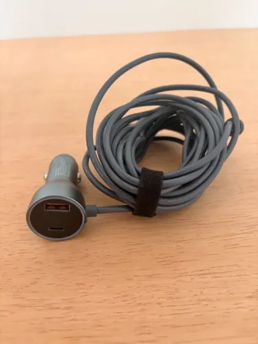 Cabo Veicular Starlink Mini 3 Em 1 5m Com Voltímetro Usb-c