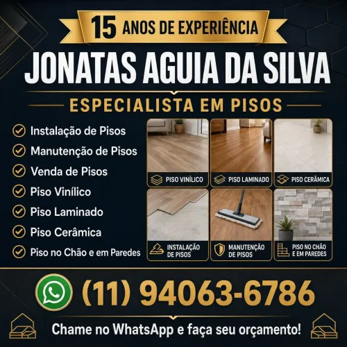 Faço vendas instalação de piso laminado vinilico 