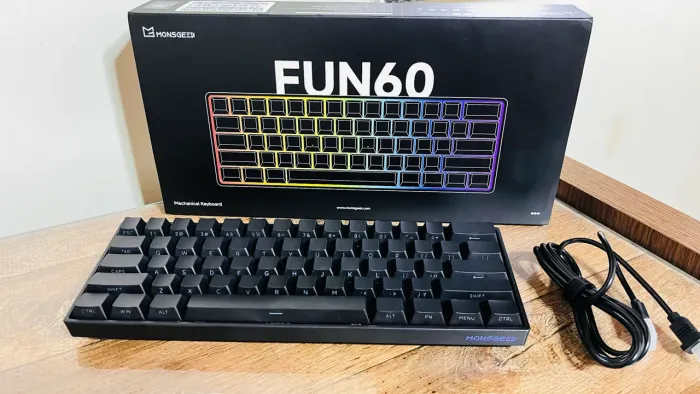 Teclado Magnético Akko Fun60 Pro HE, RGB, 8000HZ