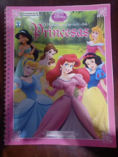 Álbum de figurinhas Princesas completo 2010