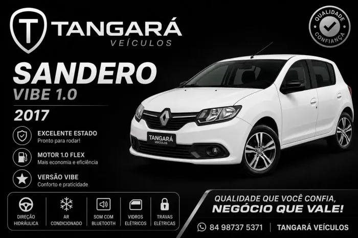 Renault Sandero Vibe Flex 1.0 12V 5P 2017