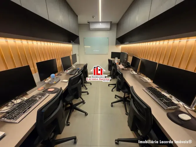 Sala Comercial no Millennium Shopping 33m² Andar Medio Semimobiliada Torre Business