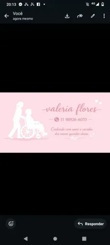Cuidadora de idosos 