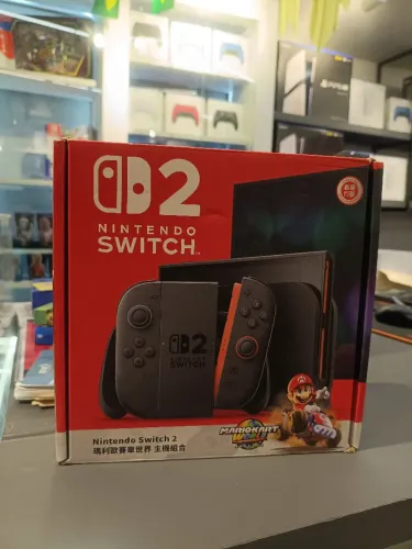 Nintendo switch 2 com o Mário kart world novo lacrado garantia