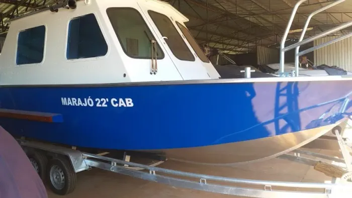 Embarcação Marajó 22 Wide Cab com Motor Yamaha 115HP