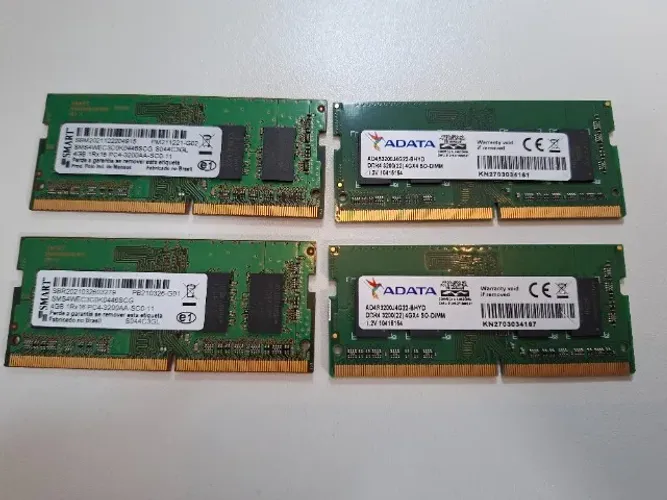 Memória Ddr4 Notebook 4gb 1x4gb 2666 Ou 3200 Perf Gar Loja até 12x SP CPS SJC