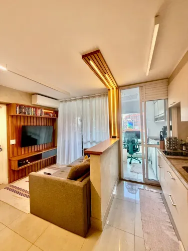 Apartamento para venda e locação em Pinheiros com 1 quarto, sendo 1 suíte, 46m²