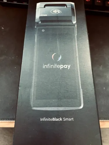 Maquininha InfinitePay InfiniteBlack Smart com Impressora e NFC