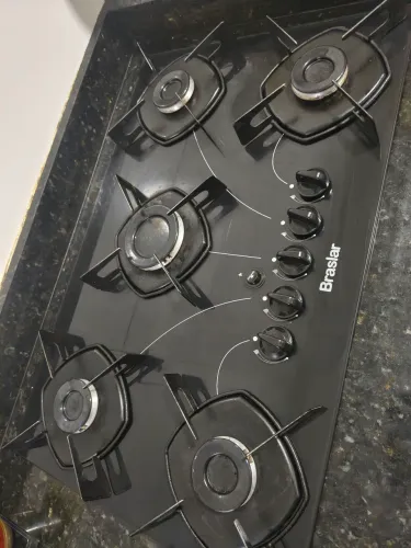 Vendo fogão kooktop 5 bocas