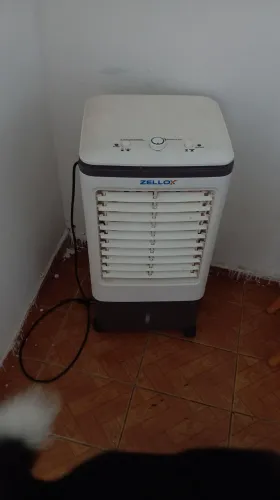Climatizador de ar portátil com rodinhas