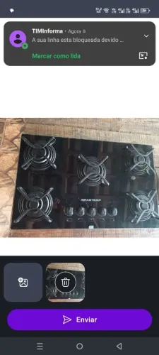 Cooktop 5 bocas Brastemp