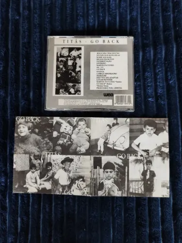 CD Banda Titãs GO BACK 
