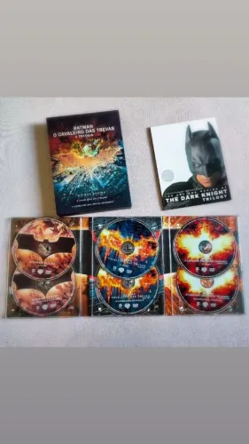 Batman o Cavaleiro das Trevas Box Dvd Trilogia