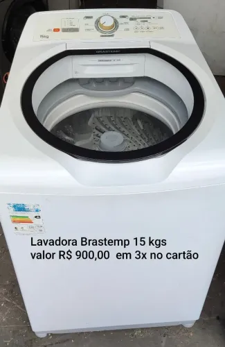 Lavadora Brastemp 15kgs 