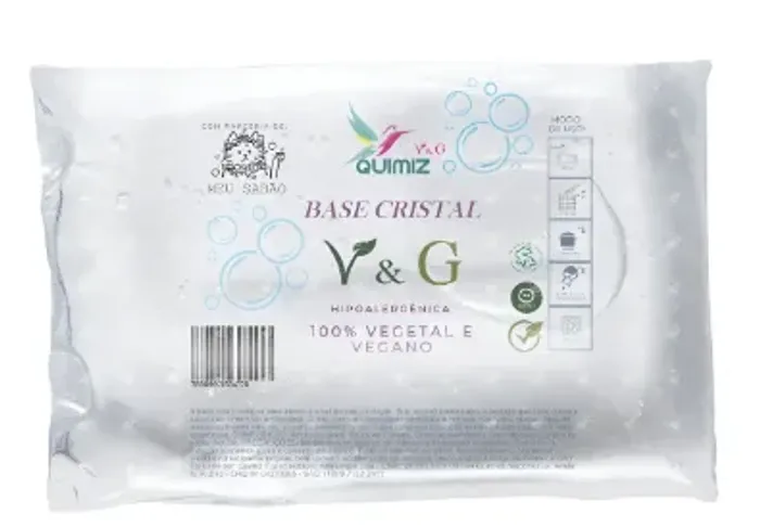 Base Cristal para sabonete V&G 500gr.