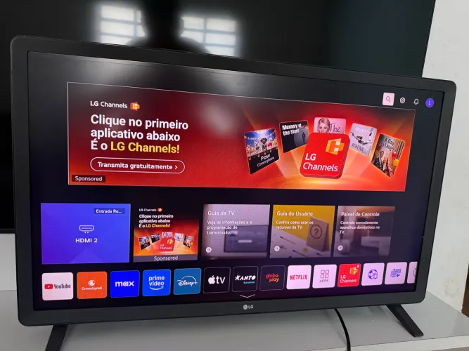 Tv led LG Smartv 32 Wi-Fi Bluetooth YouTube Netflix seminova e exelente ENTREGO