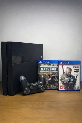 Ps4 fat 500gb funcionando perfeitamente