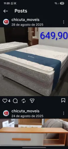 Cama produto novo promoção