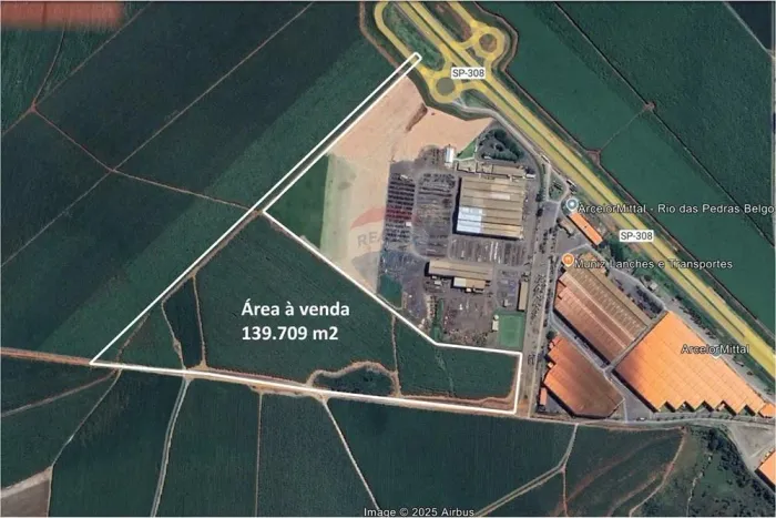 ÁREA DE 139.709,314 m2 PARA INDUSTRIA OU LOTEAMENTO INDUSTRIAL NA RODOVIA DO AÇÚCAR, SP 30