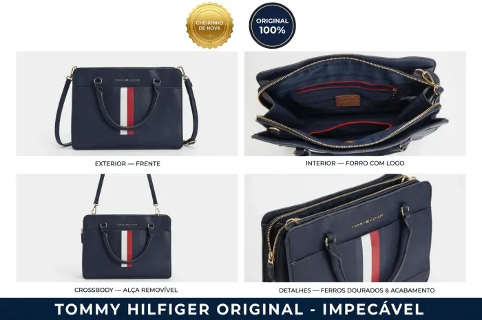 Bolsa Tommy Hilfiger ORIGINAL - Cheirinho de Nova - Impecável