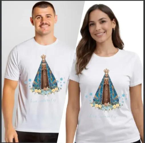 Camiseta de nossa senhora Aparecida