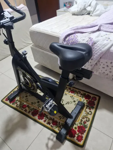 Bicicleta Ergométrica Spinning Mecanica 5kg Chase Odin Fit
