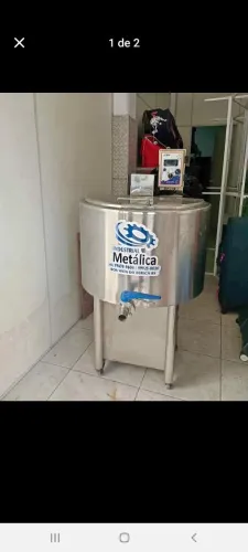 Tanque de Maturação de sorvete
