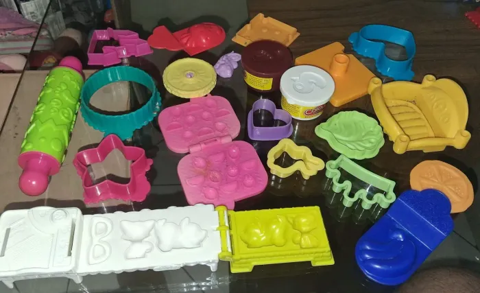 Lote peças Massinha Playdooh