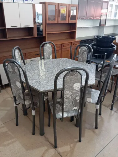 Mesa nova seis cadeiras