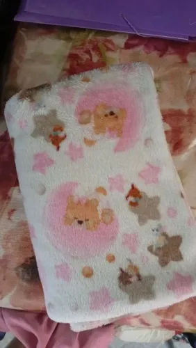 Cobertinha de bebe quentinha