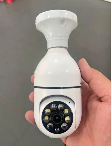 Camera lampada soquete HD