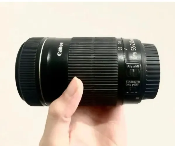 Lente Canon 55-250 mm STM