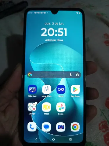 Moto g06 128 GB 12 ram zero aceita trocas 