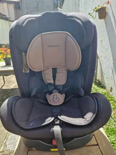 Cadeira Para Auto Galzerano Lina 360° Cappuccino 0 a 36 kg