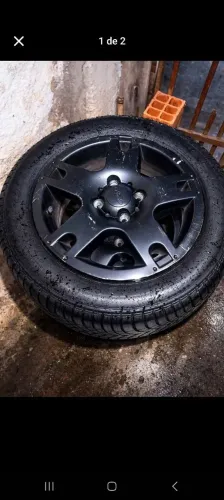 Vendo ou troco Rodas 15  furacão 4x108
